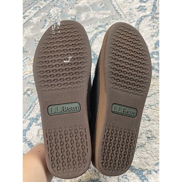 L.L. Bean Mens Campside 2 Eye 505999 Brown Boat Shoes Lace Up Size 8 - Picture 7 of 8